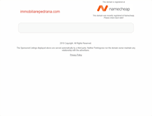 Tablet Screenshot of immobiliarepedrana.com